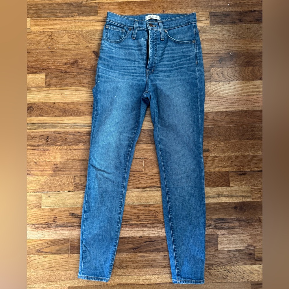 Madewell 11” high rise skinny